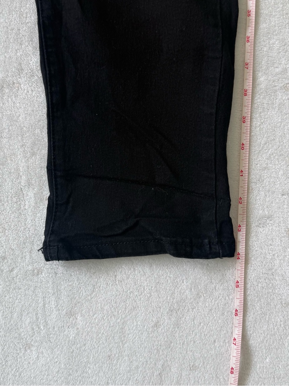 Fashion Nova Curve High Rise Denim Booty Lifting Black Ripped Skinny Jeans Sz 22 - Picture 10 of 12